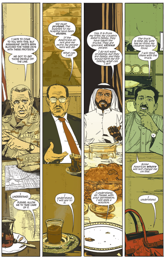 The Fall Of Baghdad Makes For A Great Setting For A Crime Comic