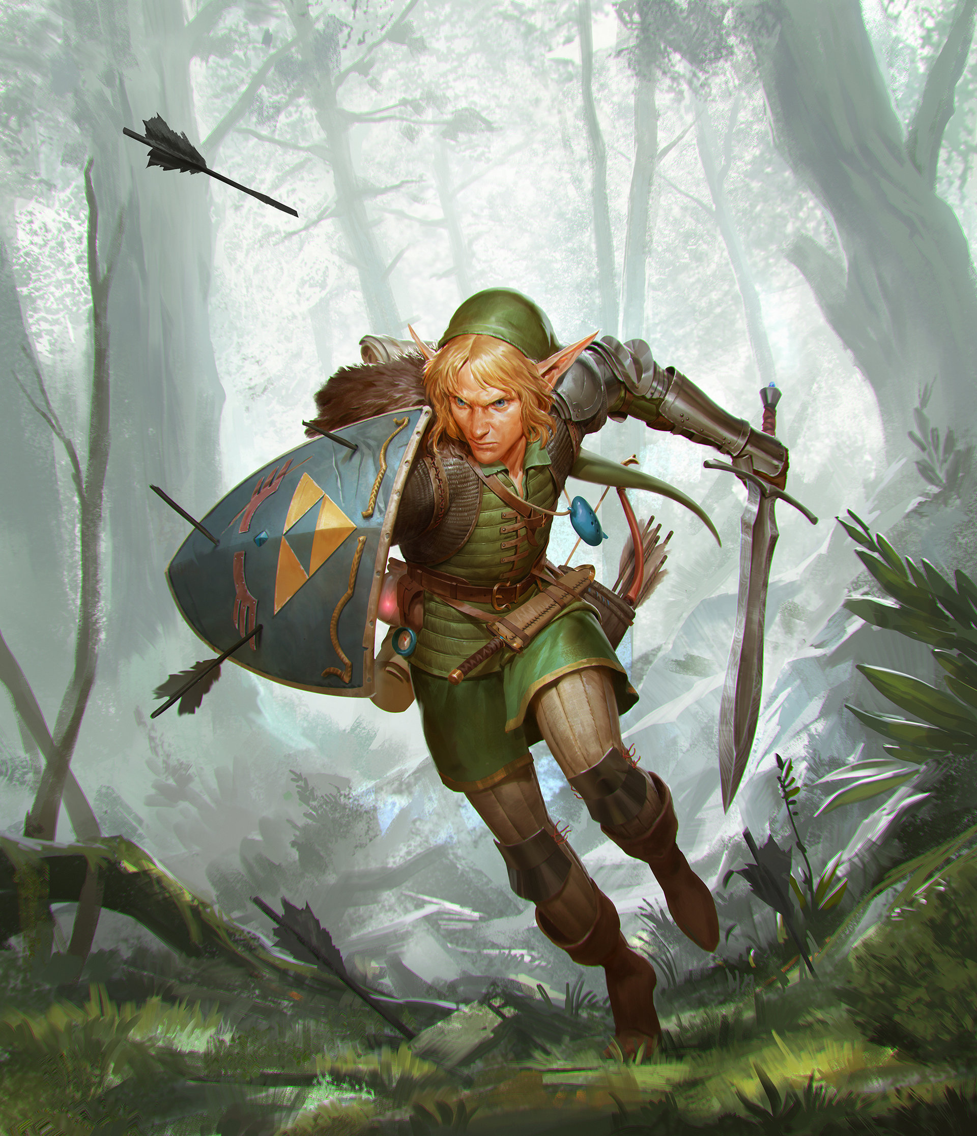 Fine Art: Link Grows Up, Can Now Actually Carry All That Stuff