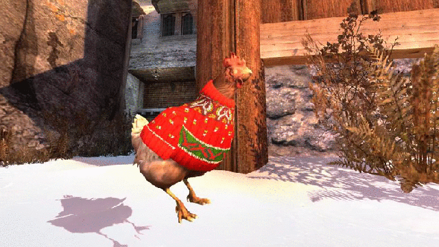 Counter-Strike Is Keeping The Christmas Chicken Warm
