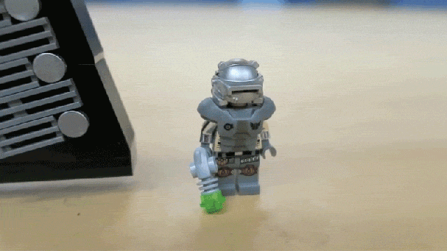 Fallout 4’s Mini Nuke Launcher, In LEGO Form