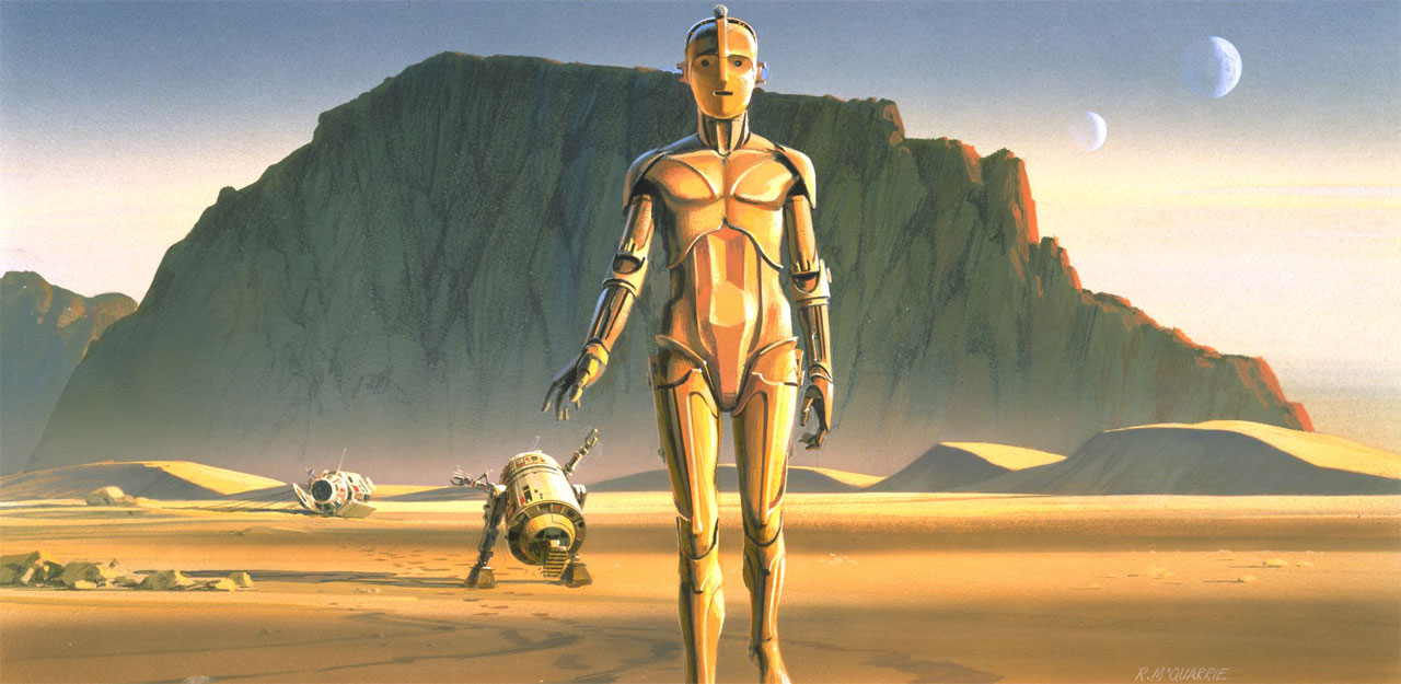 Fine Art: In Memory Of Ralph McQuarrie, The Artist Who Designed Darth Vader & R2-D2