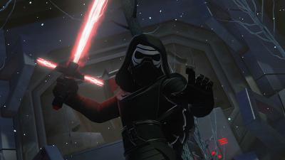 A Funny Thing Happens At The End Of Disney Infinity’s Star Wars: The Force Awakens Play Set