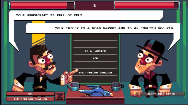Oh… Sir! Is A Game Where You Fight With Insults 