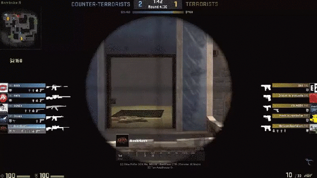 Counter-Strike Player Takes Out Four Enemies With A Single Shot