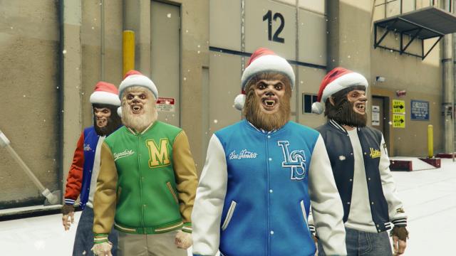GTA Online’s Coolest Christmas Present Turns Players Into Building-Hopping Monsters