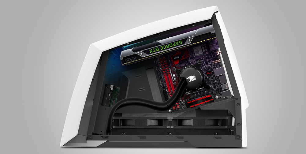 The Revolt 2 Gaming PC Wears Its Graphics Card Like A Pretty Hat