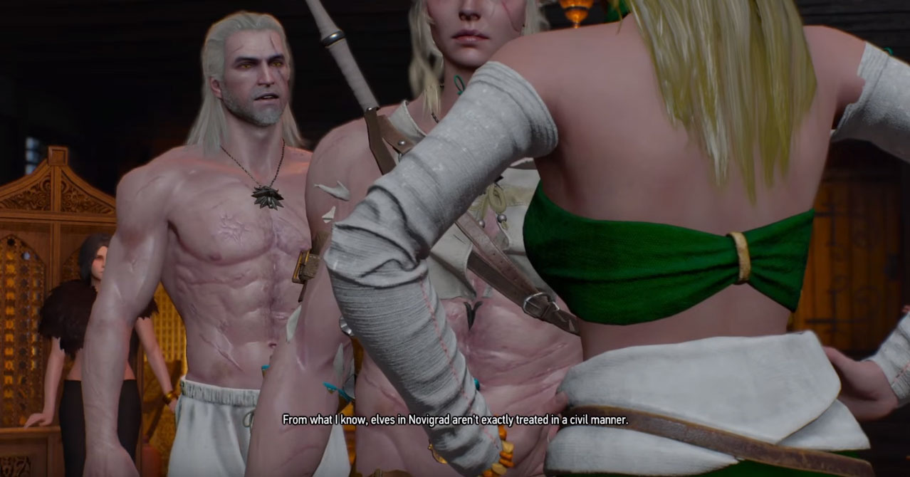 Witcher 3 Brothel Glitch Results In Sexy Weirdness