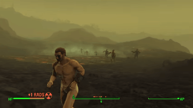 Man Runs Through Fallout 4’s Glowing Sea Completely Naked, Actually Survives