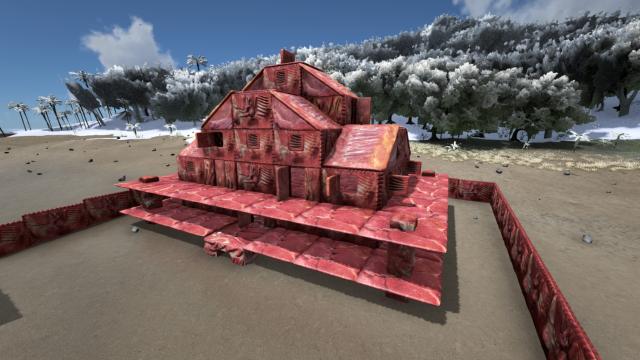 Ark: Survival Evolved Mod Lets You Make Disgusting Meat Houses