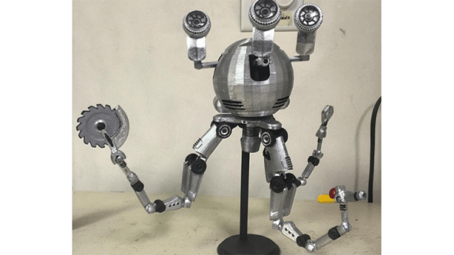 Fan 3D Prints Fallout’s Robotic Butler