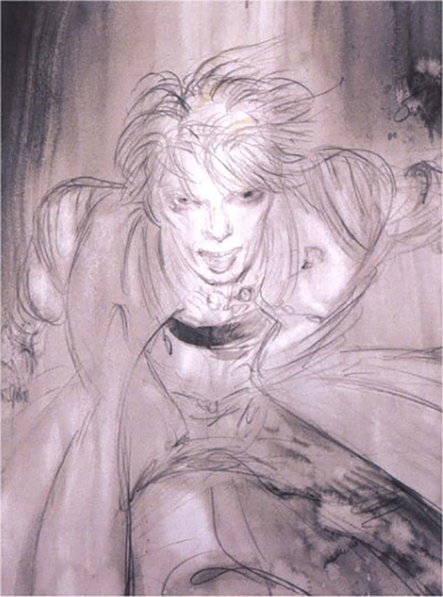 Fine Art: When A Final Fantasy Artist (And Neil Gaiman) Did Sci-Fi David Bowie