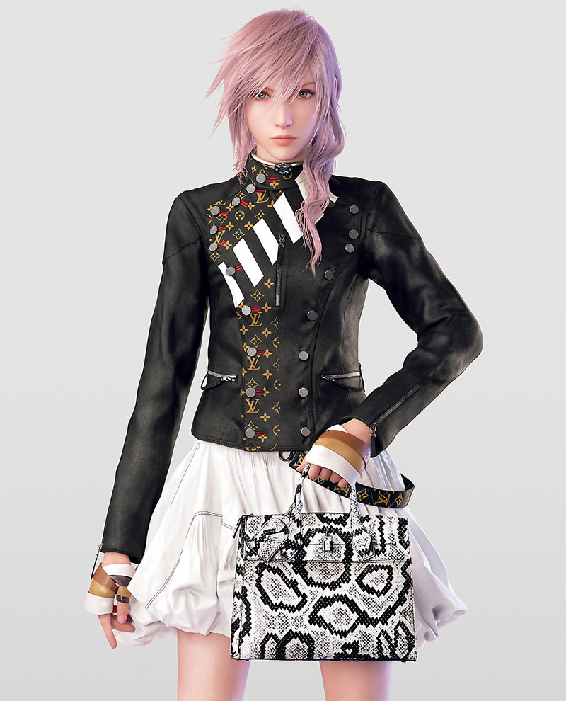 Louis Vuitton Interview With Final Fantasy’s Lightning Should Be Canon