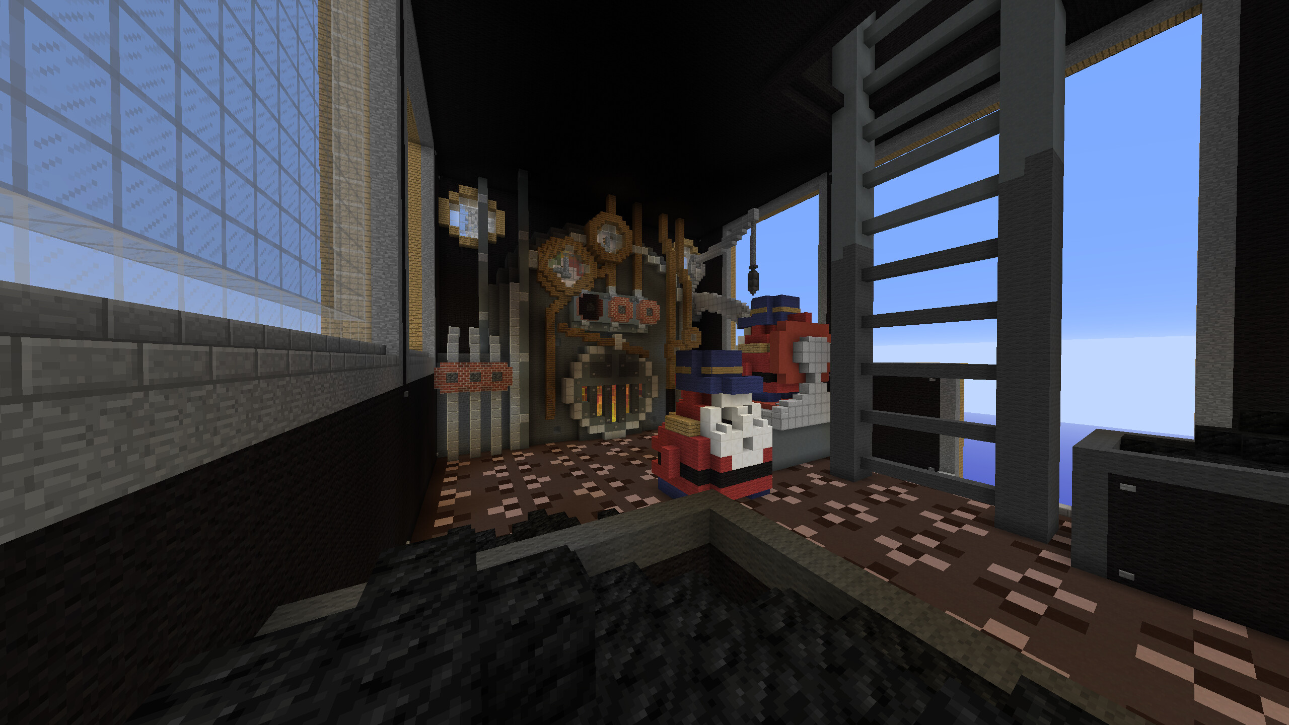 Exploring The Train From Mario Party 8 In Minecraft Is Pretty Fun