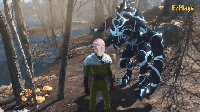 One-Punch Man’s Most Memorable Battle, Remade In Fallout 4