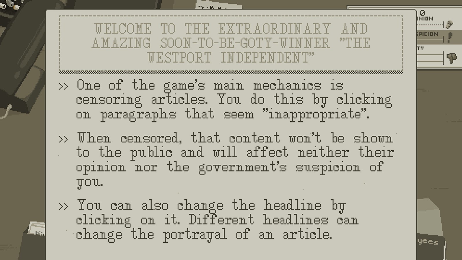 Westport Independent Is An Intense Game About Censoring The News