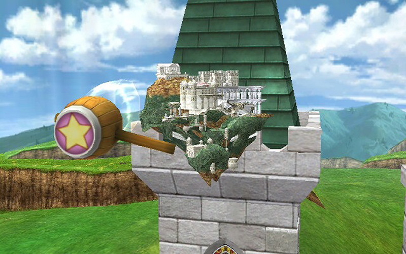 Someone Made Hyrule Temple Playable In Smash Bros.