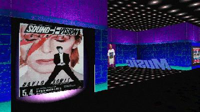 Exploring David Bowie’s Bizarre Virtual World From The 90s