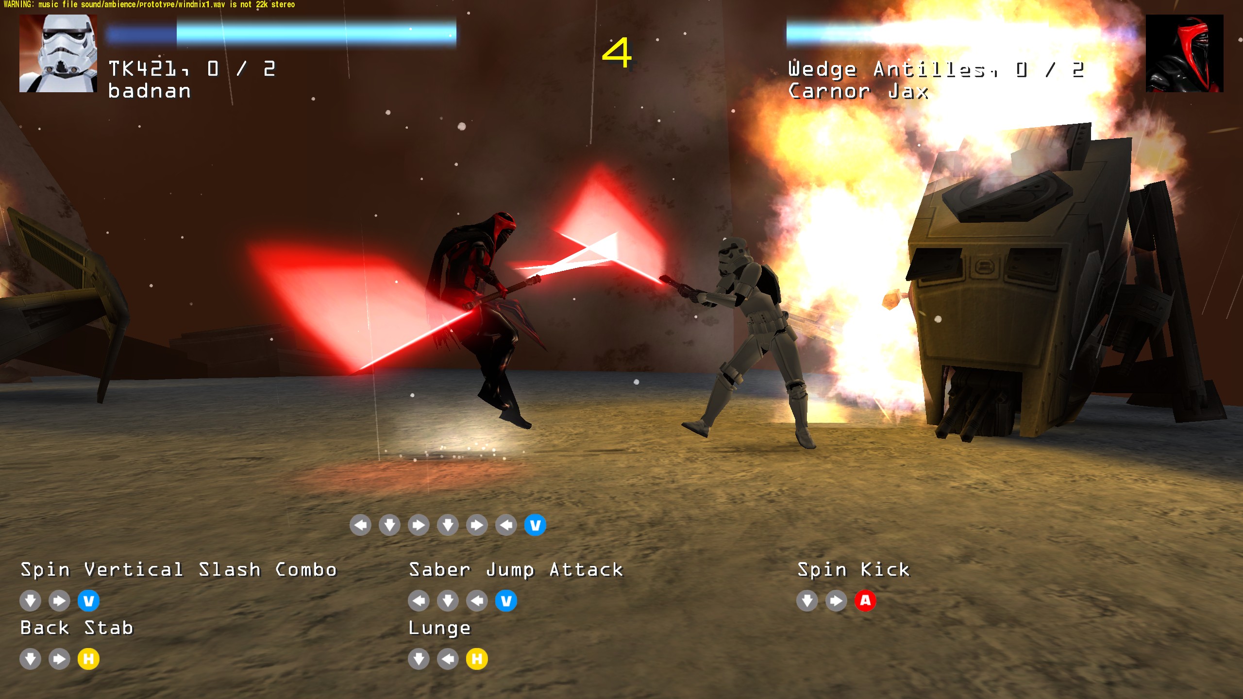 Mod Turns Star Wars Shooter Into 2D Fighter