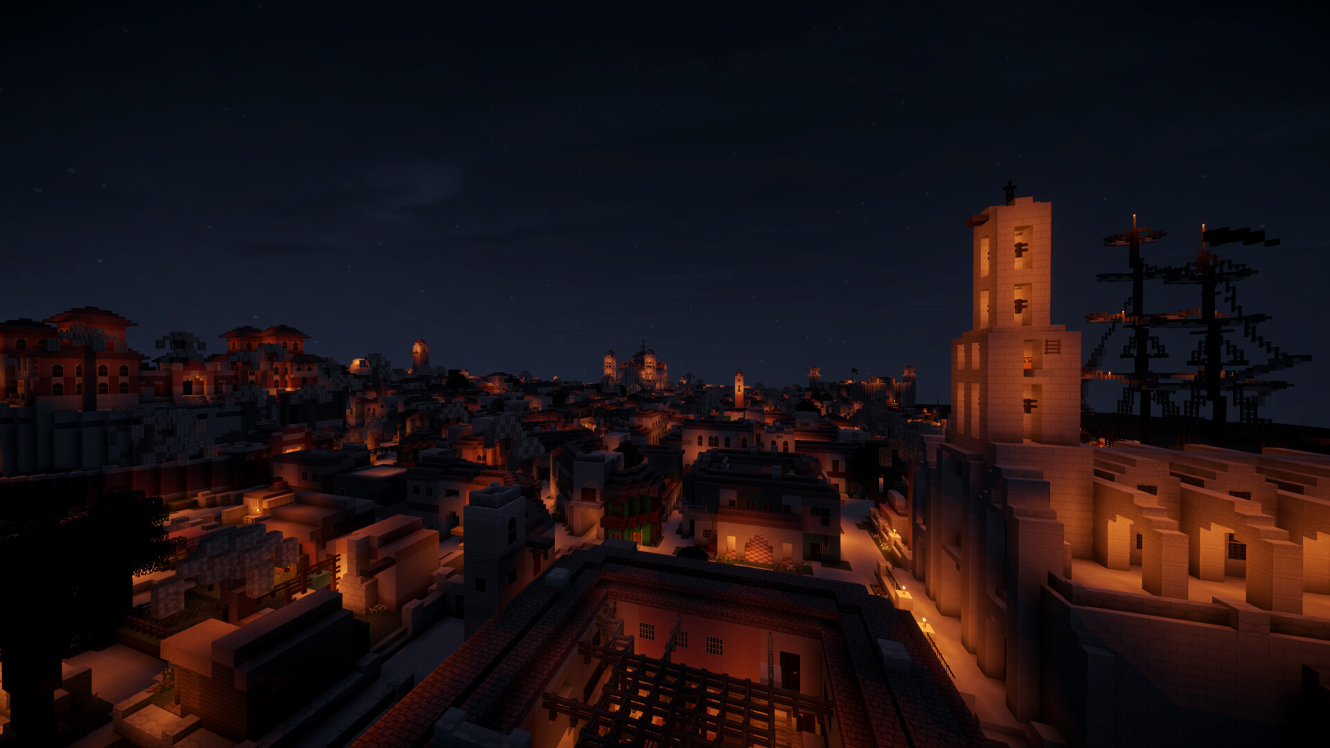 Havana From Assassin’s Creed IV, Recreated In Minecraft