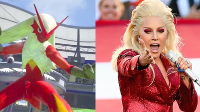 Lady Gaga Looked Like A Pokémon At The Super Bowl
