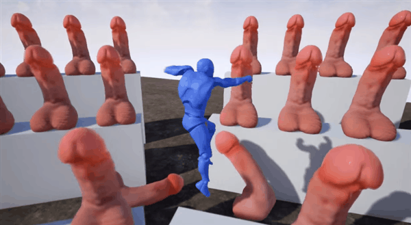 The Unreal Engine, Used To Create Better Dick Physics [NSFW]