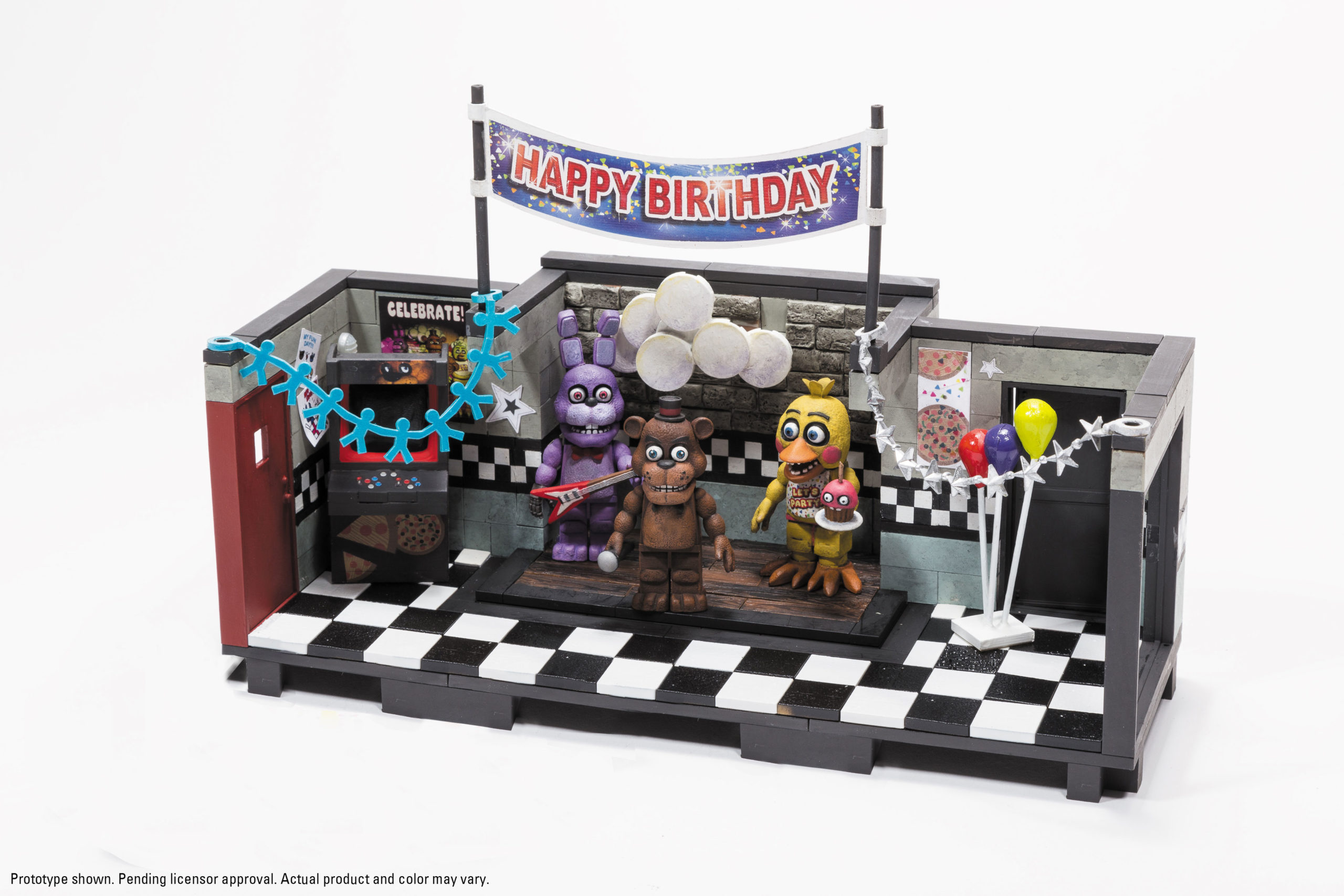 Five Nights At Freddy’s Building Sets Coming From Exactly The Right Toy Company
