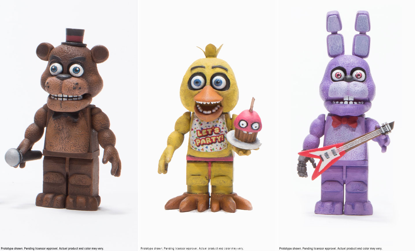 Five Nights At Freddy’s Building Sets Coming From Exactly The Right Toy Company