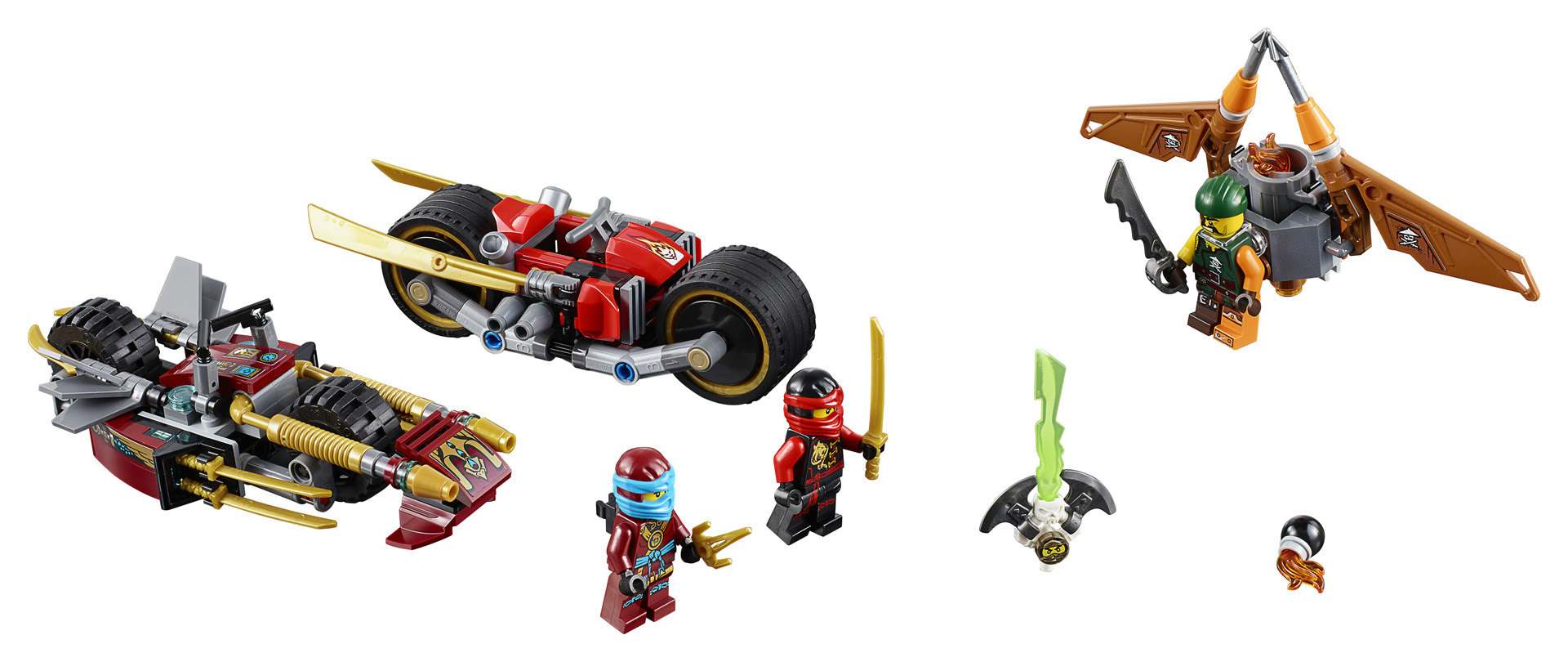 LEGO Ninjago Takes To The Skies With 7 New Sets