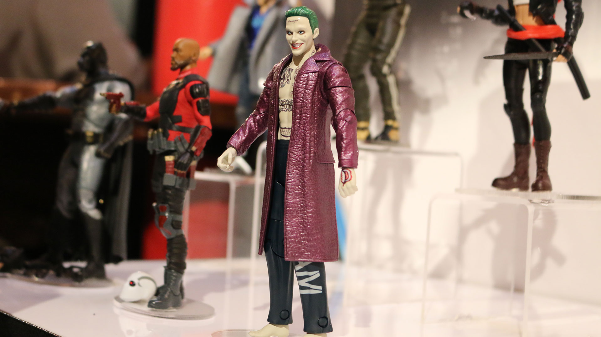 The Joker Is Still Ridiculous In Our First Look At Suicide Squad Action Figures