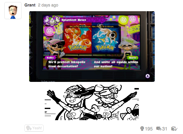 Splatoon Is Lit With Players Arguing Over Pokémon Red And Blue