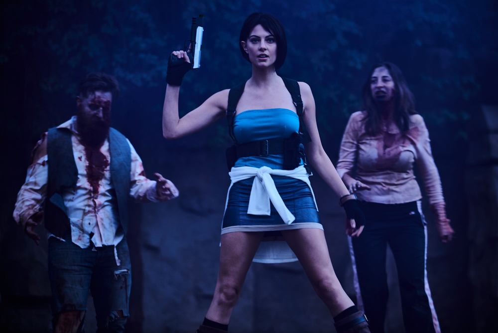 Resident Evil Actress Cosplays As Resident Evil Character