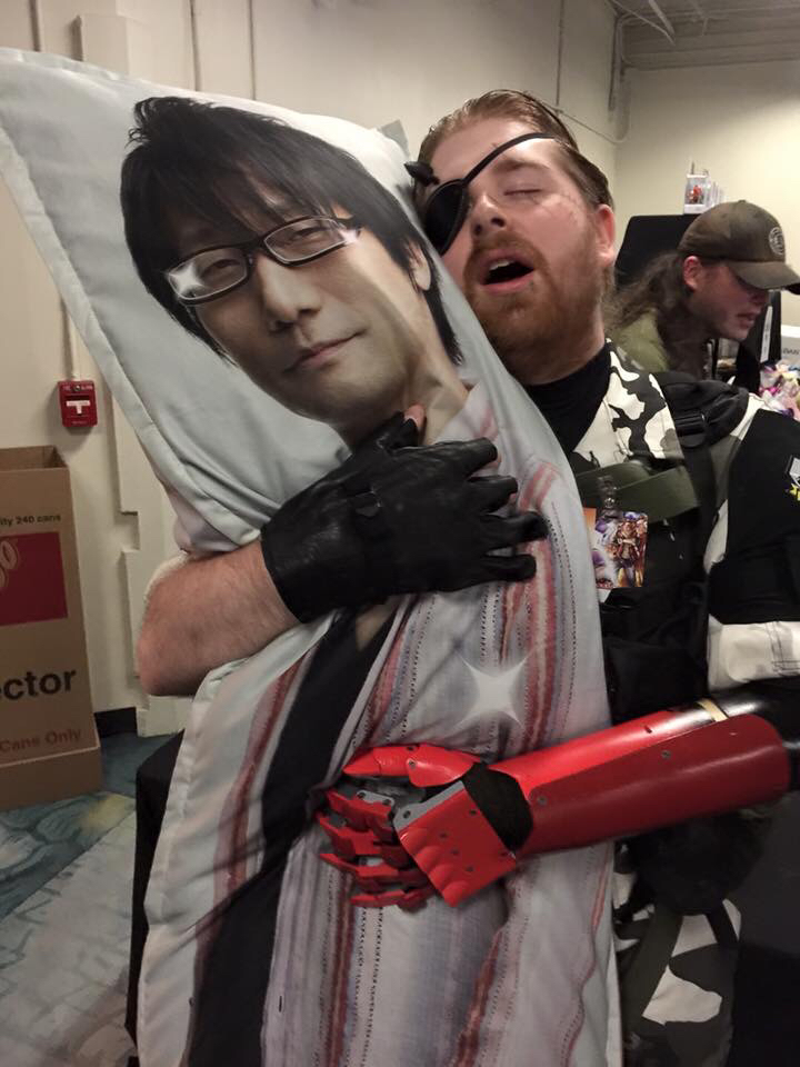Hideo Kojima Hug Pillows Exist