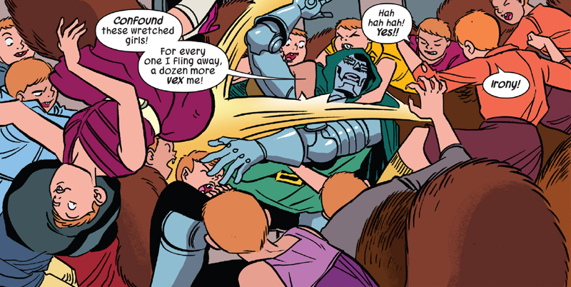 Squirrel Girl’s Latest Encounter With Doctor Doom Is An Amazing Throwback