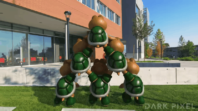 Super Mario Parkour In Augmented Reality Is Beautifully Bonkers