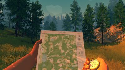 Firewatch Gets Co-op Play Via Printable Maps