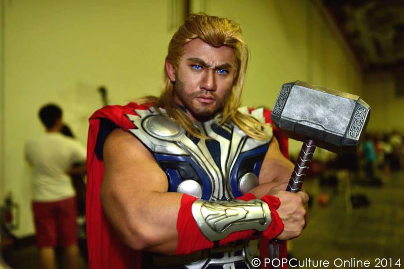 Enormous Muscles Sure Help With Cosplay 
