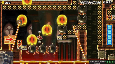 Every Single Second Matters In This Kaizo Mario Maker Level 