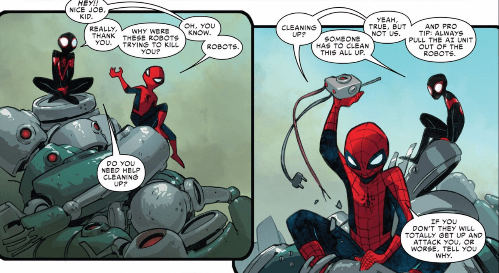 Spider-Man Is Totally OK With Letting Someone Else Be Spider-Man