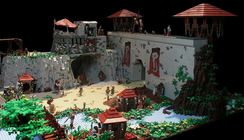 Huge LEGO Castle, Inspired By World Of Warcraft’s Horde Capital
