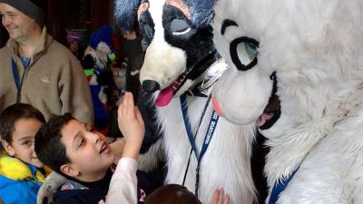 Syrian Refugees Party At Furry Convention