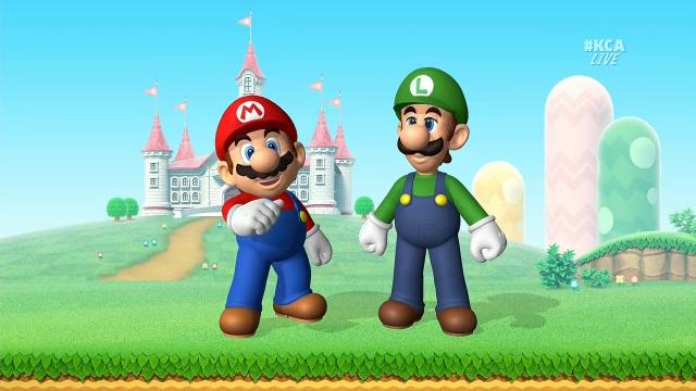 Mario And Luigi At The 2016 Kids’ Choice Awards