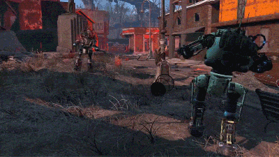Fallout 4’s First DLC Is Full Of Giant Robot Battles
