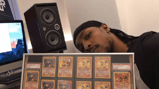 Man Makes Up For Never Collecting A Charizard Pokémon Card As A Kid