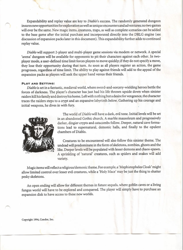 Read Diablo’s Original Pitch Document