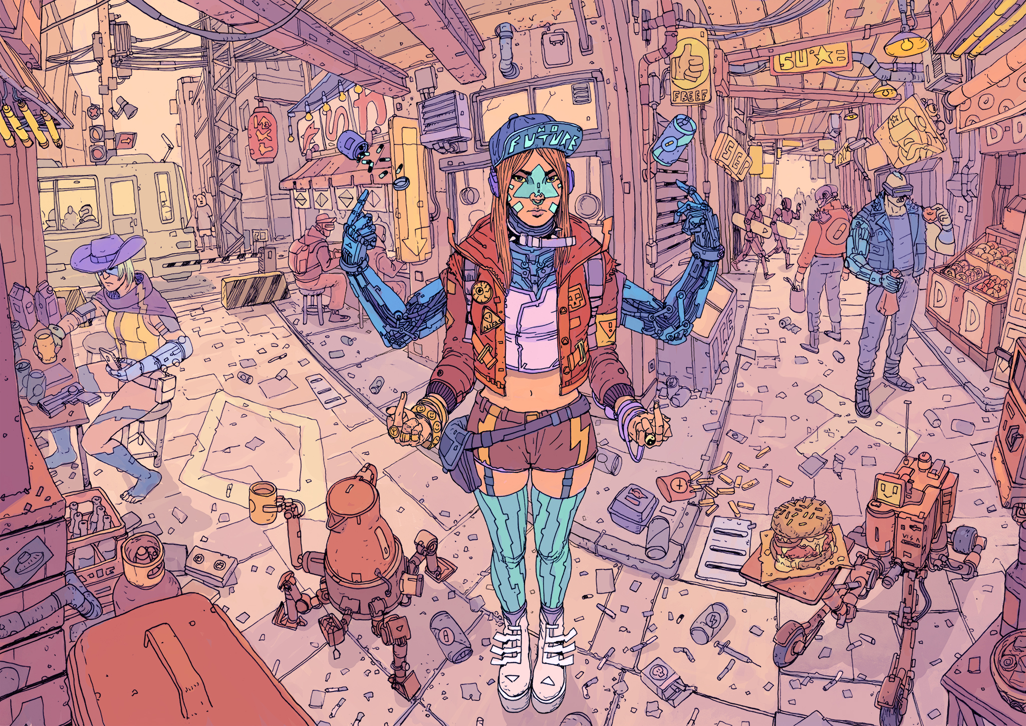 Awesome Cyberpunk Art? Don’t Mind If We Do.