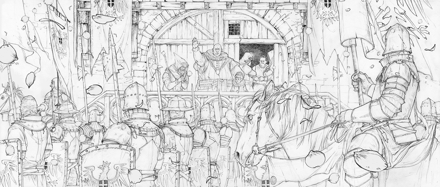 Fine Art: The Beautiful Sketches Behind The Witcher 3’s Ending