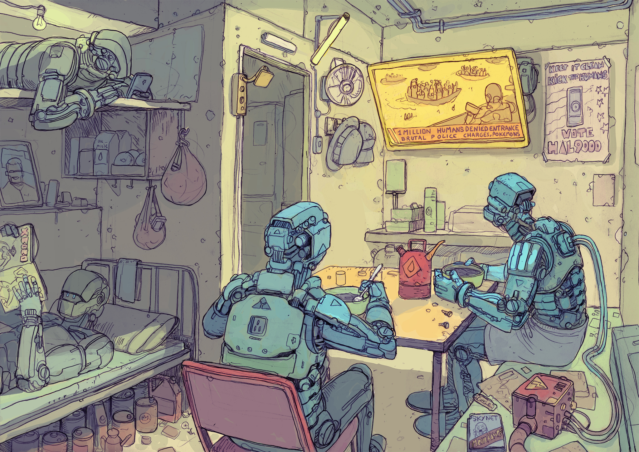 Awesome Cyberpunk Art? Don’t Mind If We Do.