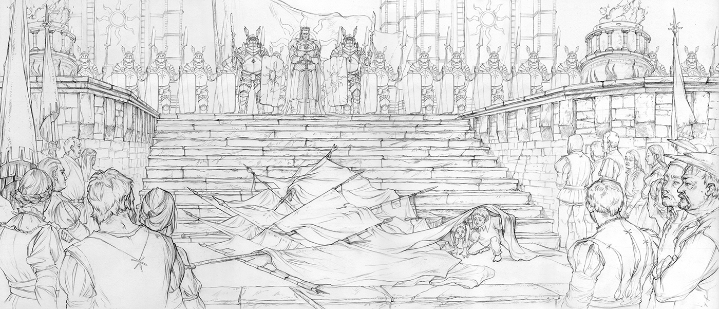 Fine Art: The Beautiful Sketches Behind The Witcher 3’s Ending
