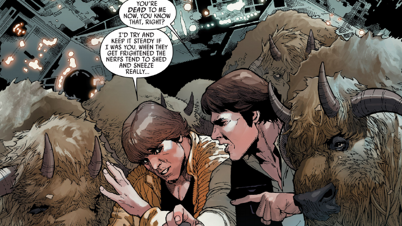 Marvel’s Star Wars Comic Gives Us An Origin For Empire Strikes Back’s Funniest Moment