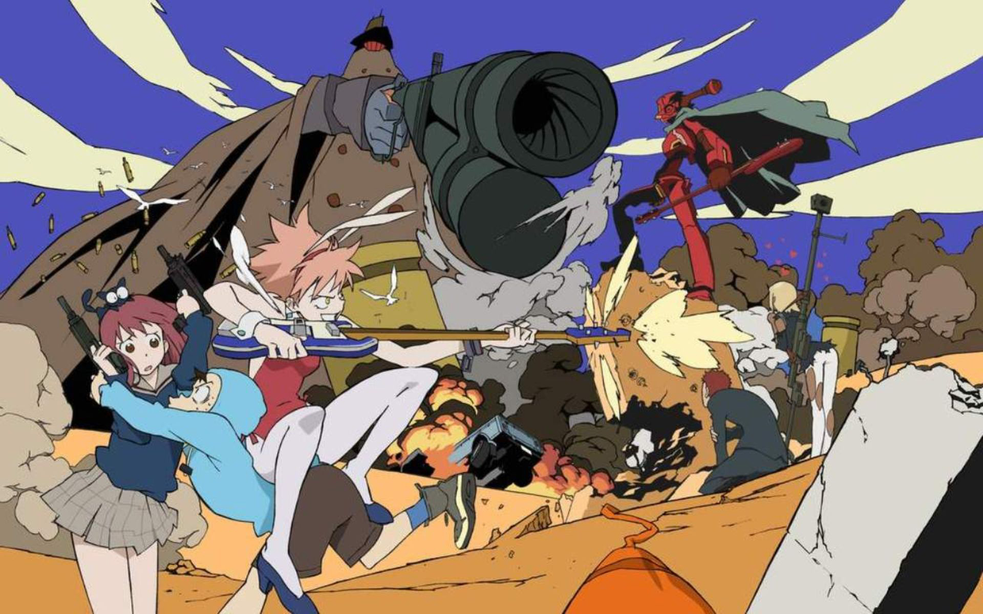 Adult Swim Is Making A Sequel To FLCL The Coolest Anime Ever